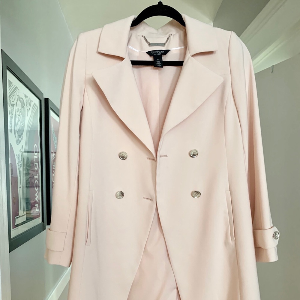 WHBM Soft Trench in light pink